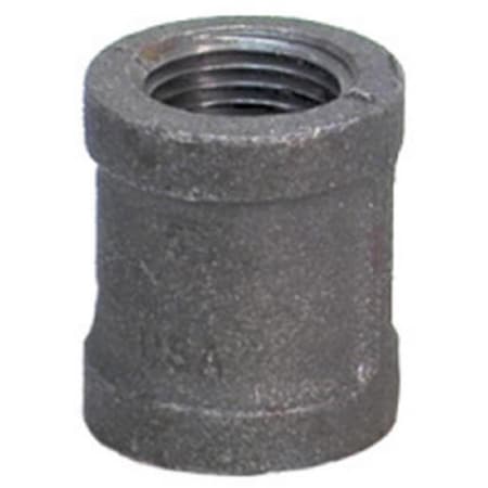 8700133252 1.25 In. Black Right Hand Malleable Coupling